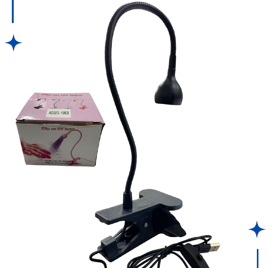 Lámpara UV Clip Flexible para Uñas