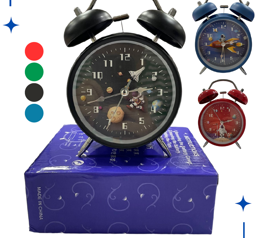 Reloj Despertador Astronauta Grande