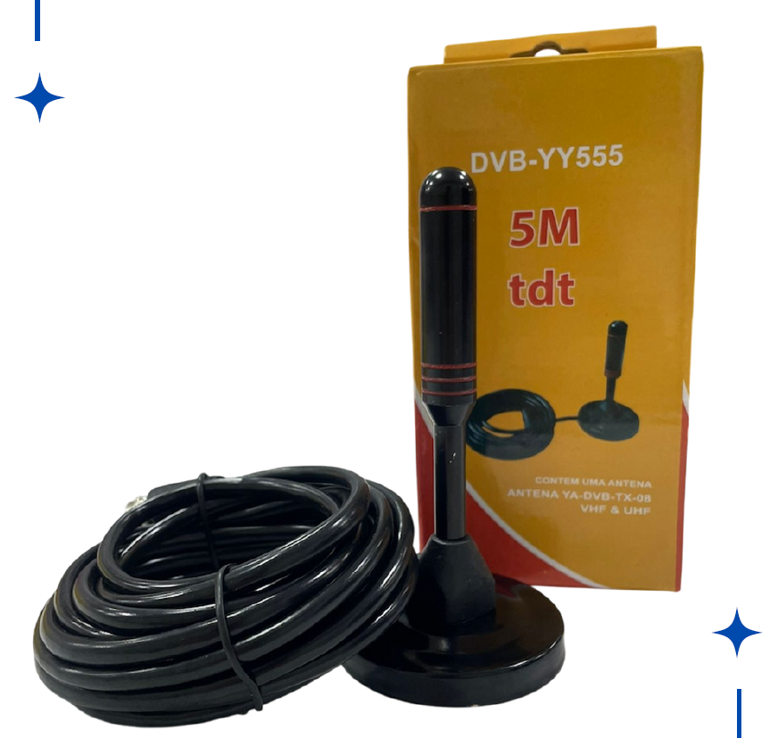 Antena TDT de 5 Metros VHF/UHF