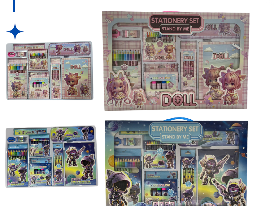 Kit Escolar Infantil Completo