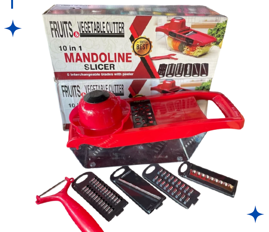 Rallador Multifuncional 10 en 1