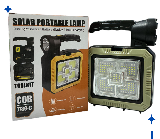 Lámpara Solar Portátil 7739-L/C