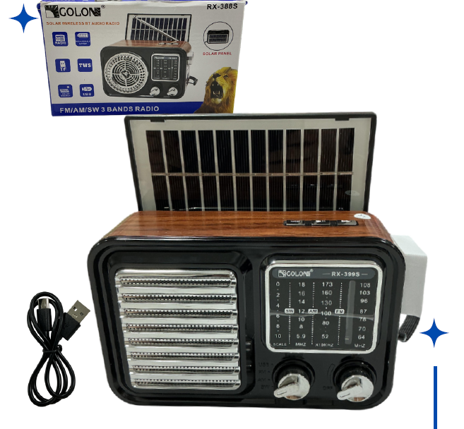 Radio Portátil con Linterna RX-399S