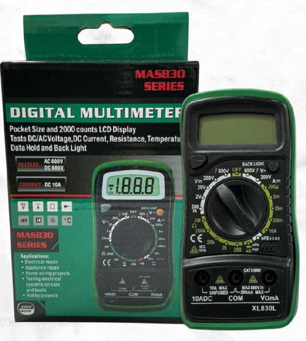 Multímetro Digital MAS830