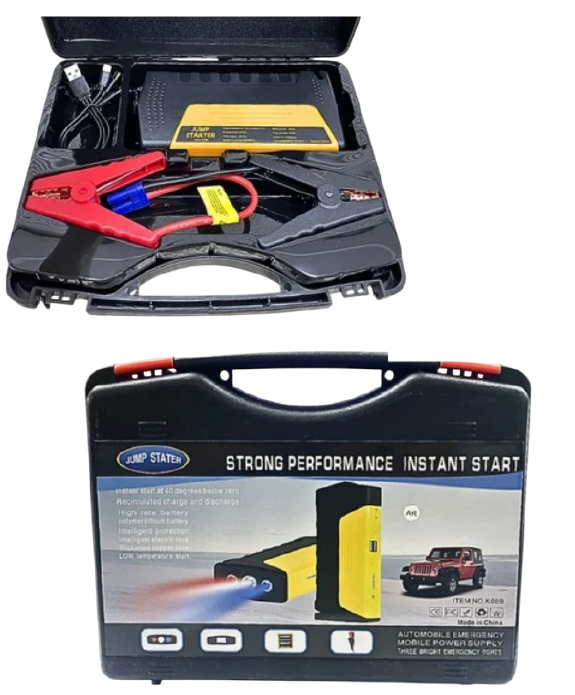 Cargador Arrancador Portátil Carro K08B