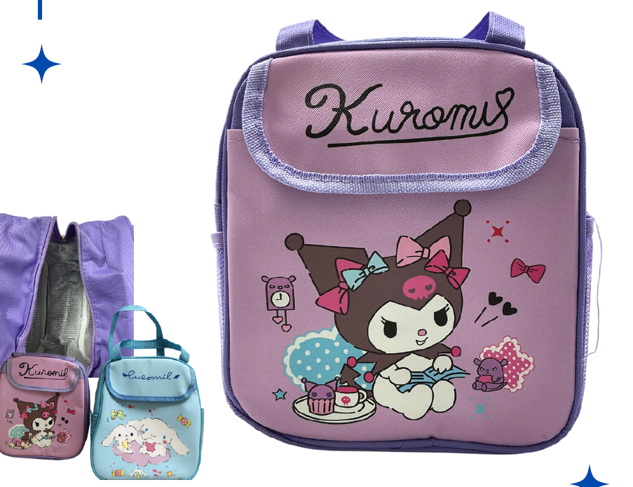 Lonchera Infantil Térmica Kuromi/Cinnamoroll