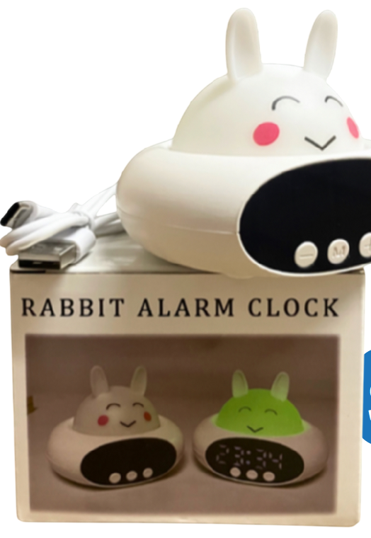 Reloj Alarma Digital Rabbit