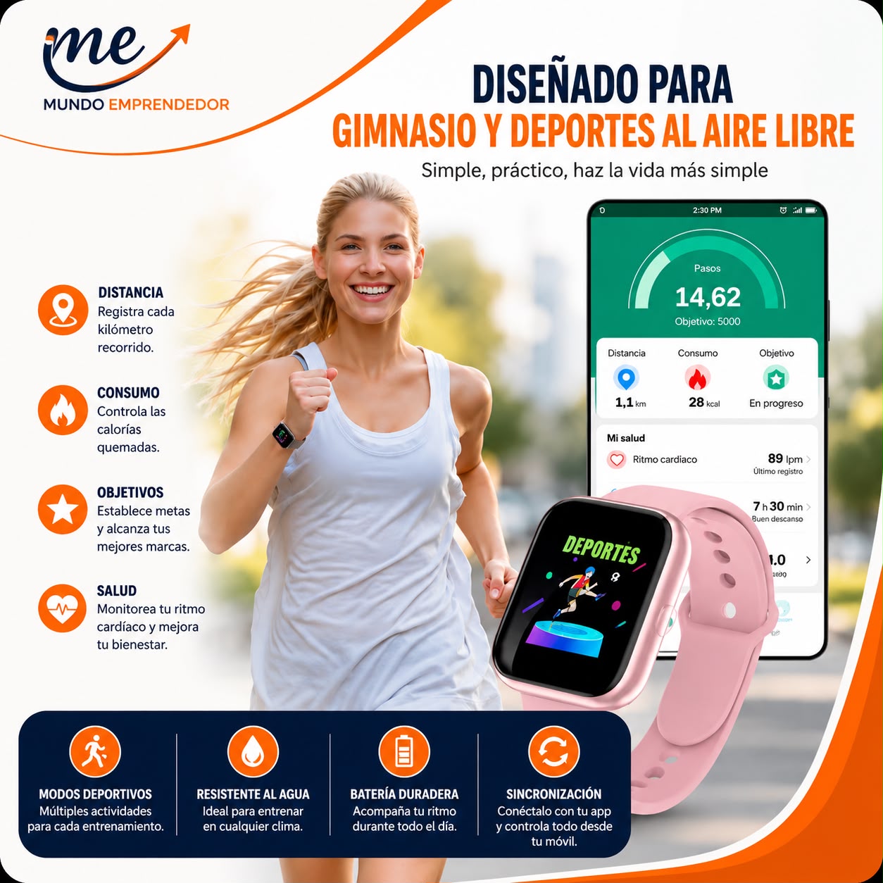 Reloj Smartwatch Y68