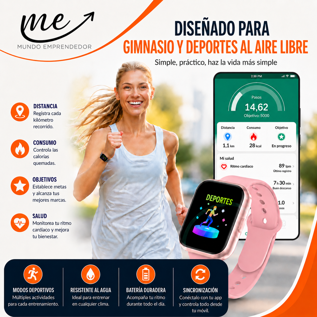 Reloj Smartwatch Y68
