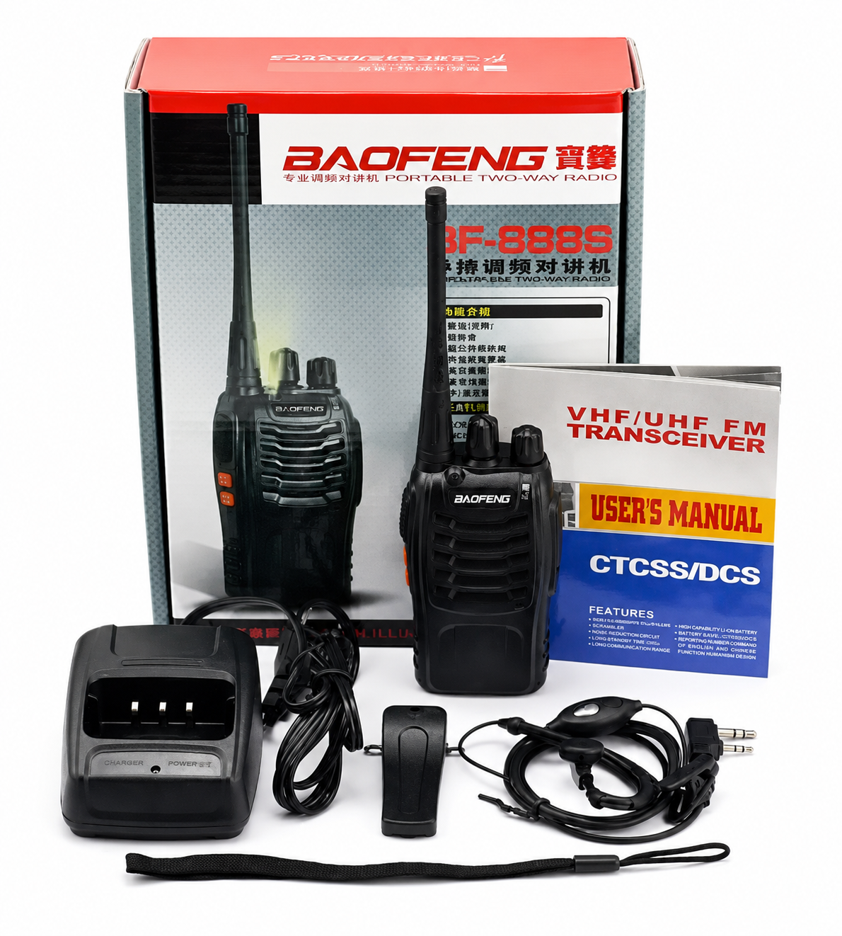 Radio Walkie Talkie Baofeng BF-888S – Comunicación Profesional al Alcance de Todos