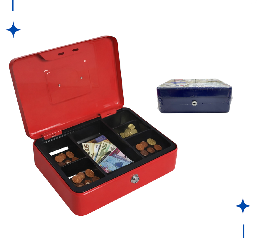 Caja Fuerte Metálica para Dinero Mediana