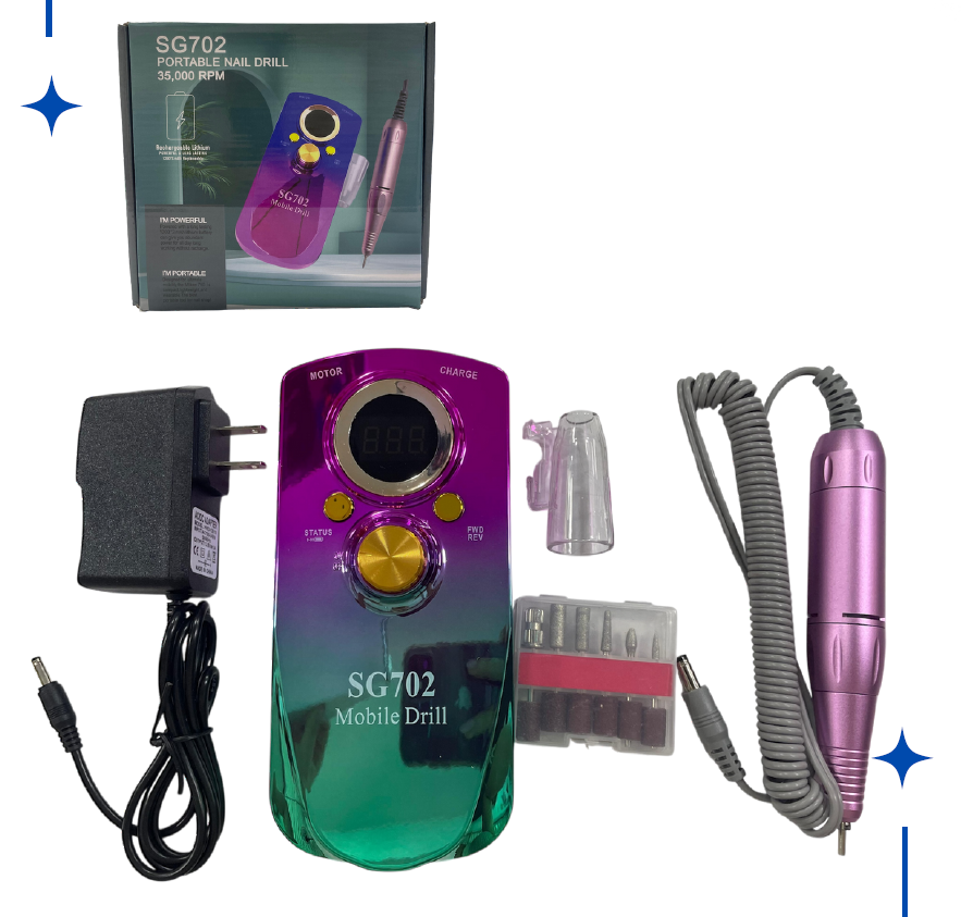 Pulidor de Uñas SG702 35.000 RPM
