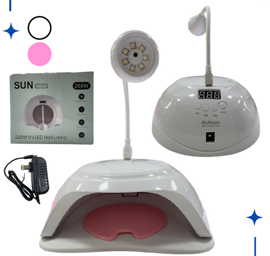 Lámpara para Secado de Uñas 268W SUN