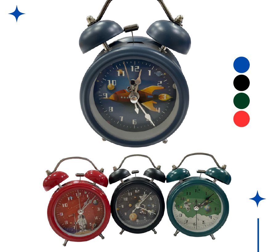 Reloj Despertador Astronauta Mediano
