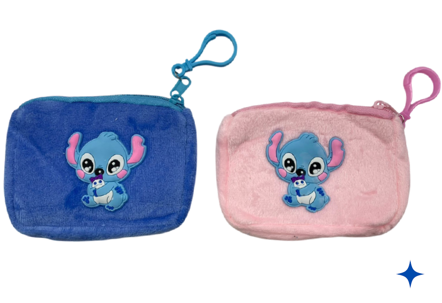 Monedero Stitch con Cremallera A505-33