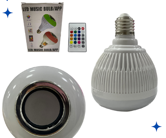 Bombillo LED Musical RGB