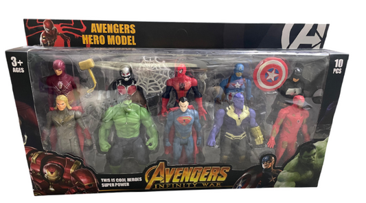 Set de Muñecos Avengers 8120