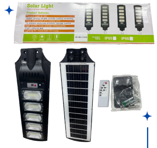 Lámpara Solar LED 5 Paneles QT-003