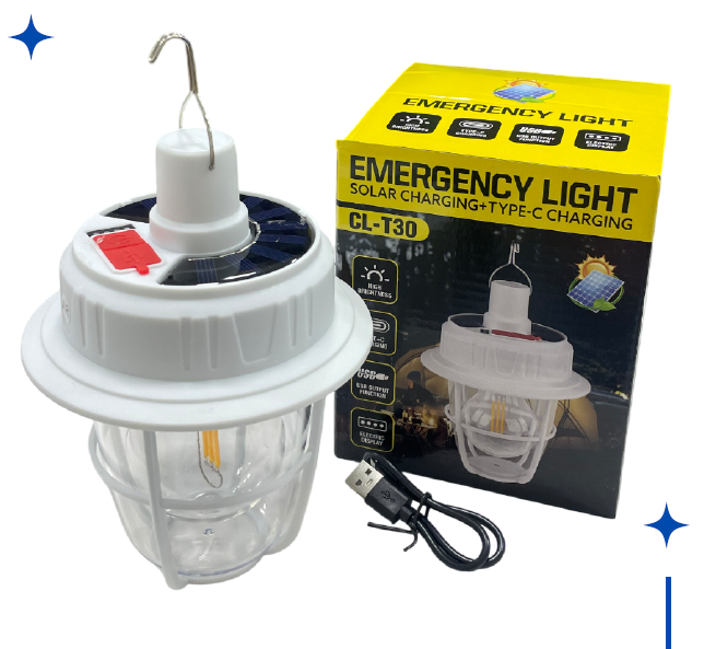 Lámpara LED Recargable con Gancho CL-T30