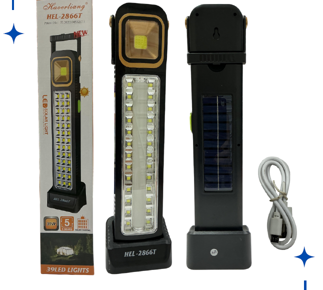 Lámpara Recargable LED Multifuncional