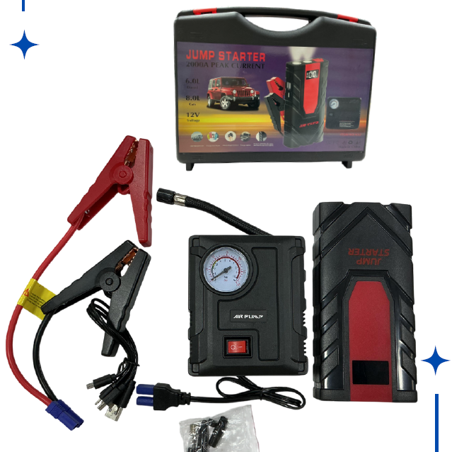 Arrancador y Cargador con Compresor K02