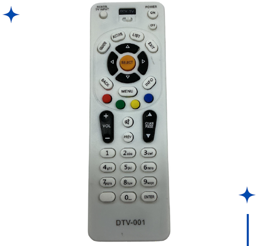 Control Universal Blanco DTV-001