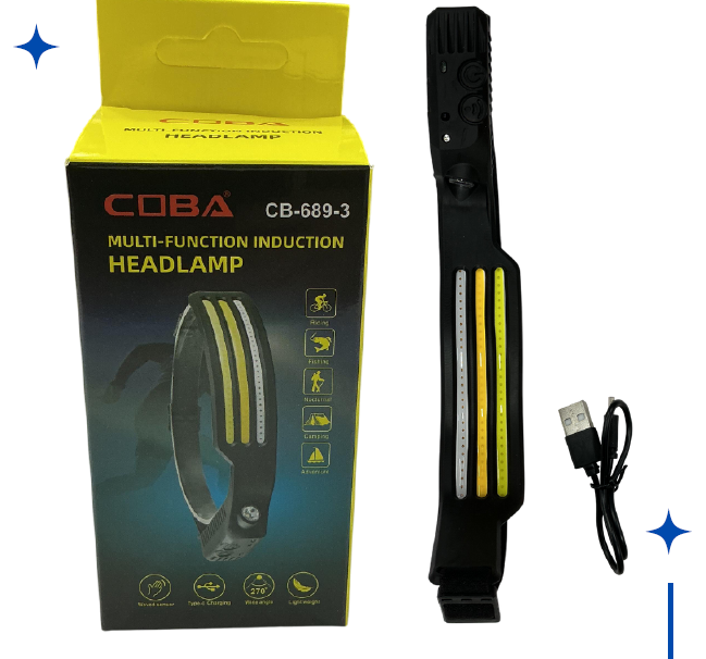 Linterna Frontal Recargable CB-689-3