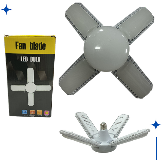 Lámpara LED Plegable de 4 Aspas