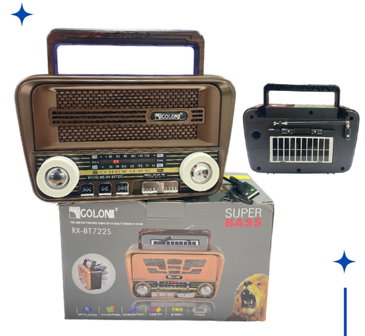 Radio Estilo Vintage Bluetooth RX-BT733S