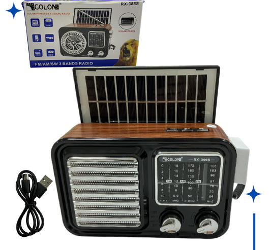 Radio Portátil con Linterna RX-399S