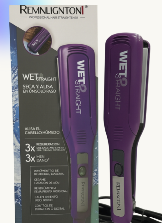 Plancha para Cabello RE-8001 Seca y Alisa