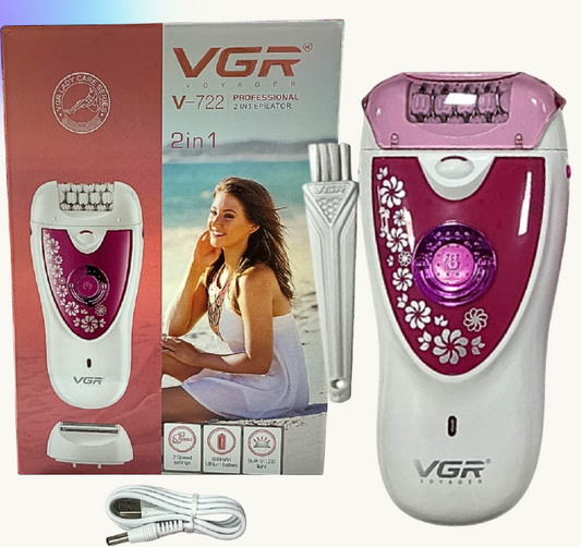 Depiladora Femenina VGR V-722