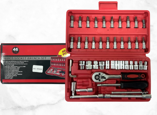 Set de Copas y Carraca 46pcs
