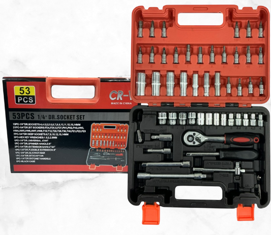 Set de Copas y Carraca 53pcs