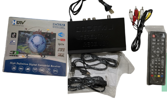 Decodificador TV TDT DVBT2