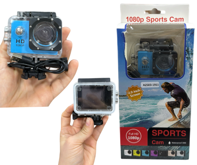 Cámara Deportiva Tipo GoPro A2503-1911