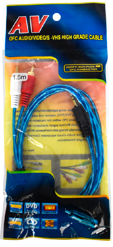 Cable de Audio y Video RCA A06-483