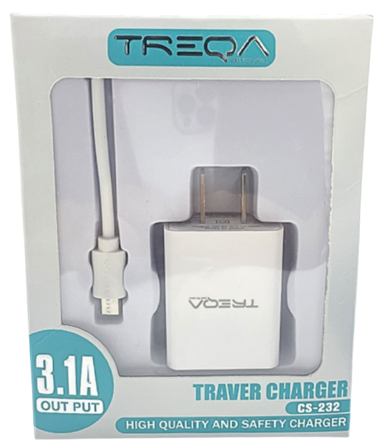 Cargador V8 Treqa CS-232-1
