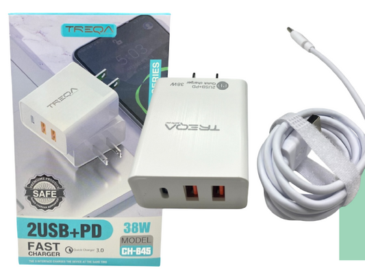 Cargador V8 Treqa Fast CH-645-2