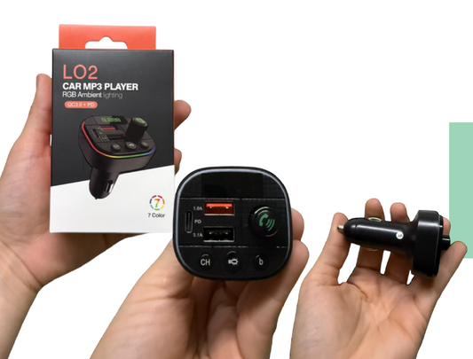 Cargador de Auto L02 con RGB