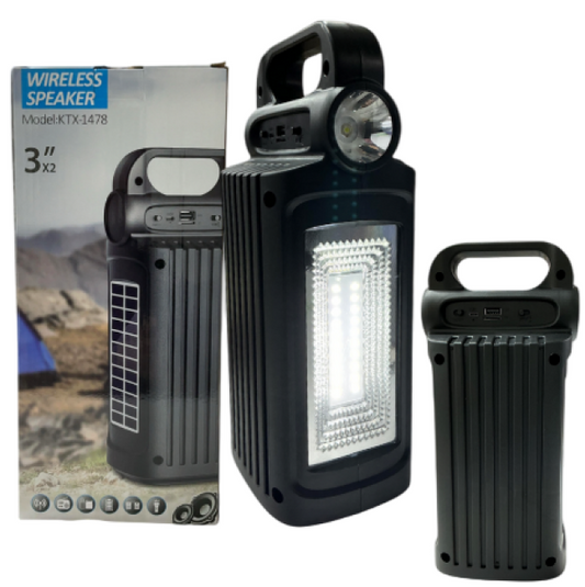 Parlante Wireless Led Solar LTX-1478