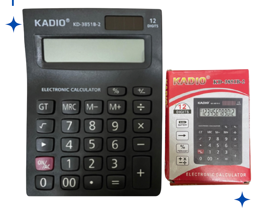 Calculadora Kadio Profesional KD-3851B-2