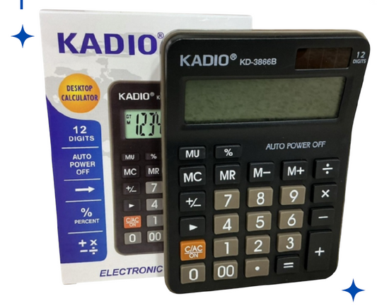 Calculadora Kadio Escritorio KD-3866B