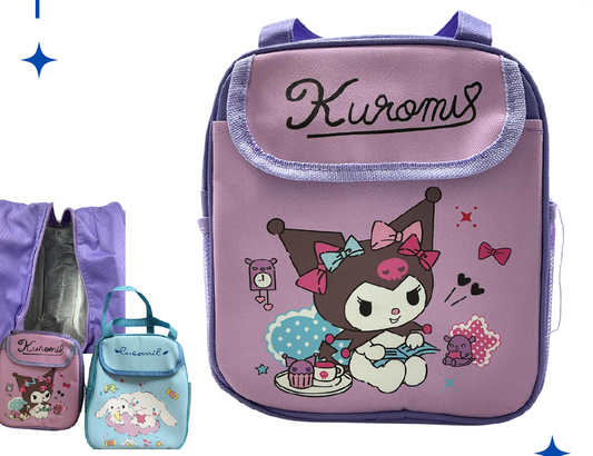 Lonchera Infantil Térmica Kuromi/Cinnamoroll