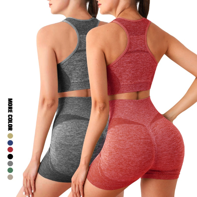 Set Deportivo Top + Short Seamless – Talla Única